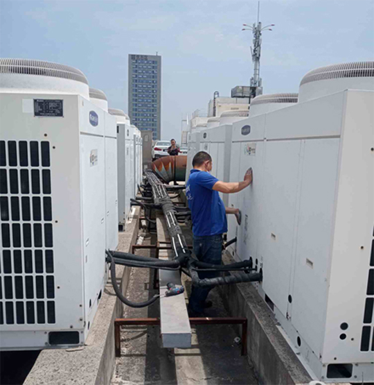 鸡西市中央空调制热和不制冷系统维修方法